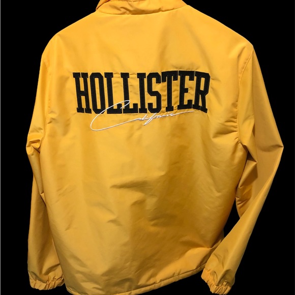 Hollister Jackets & Coats Yellow Jacket Also Works As A Rain Coat
